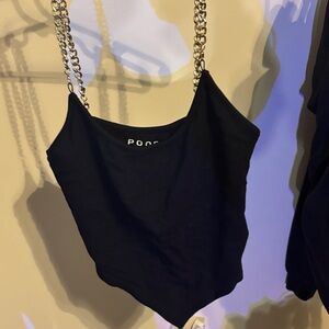 Poof! Navy Blue Tank Top